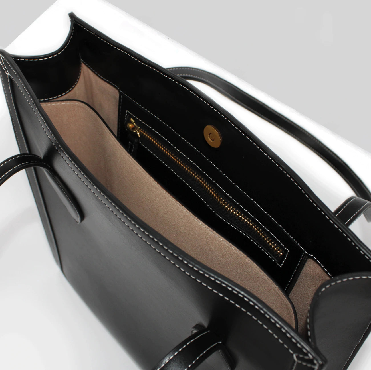 Kenmare Bag In Smooth Black Apple Leather